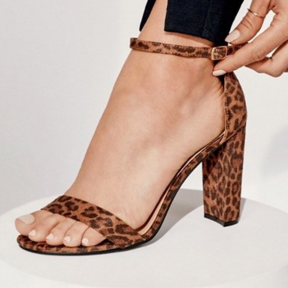 Blocked Heel Sandle